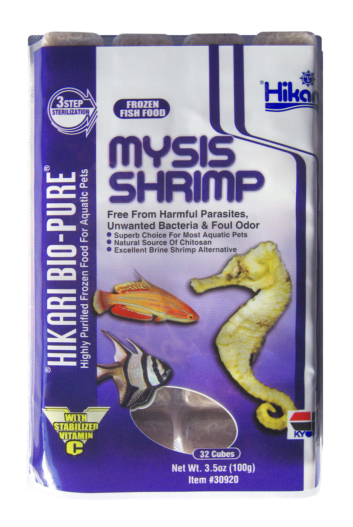 Frozen Mysis Shrimp - Hikari Sales USA