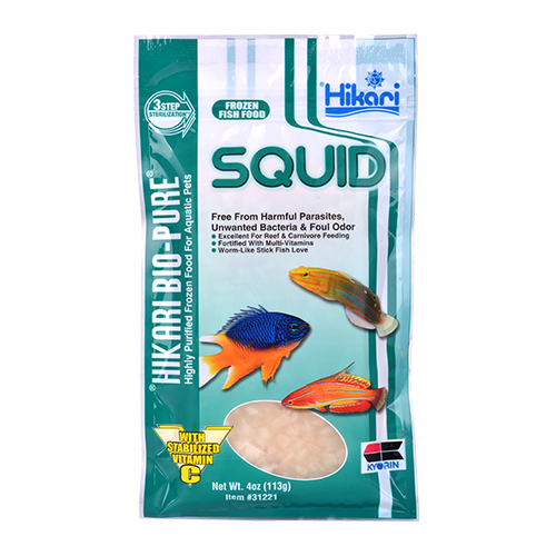 Frozen Squid - Hikari Sales USA