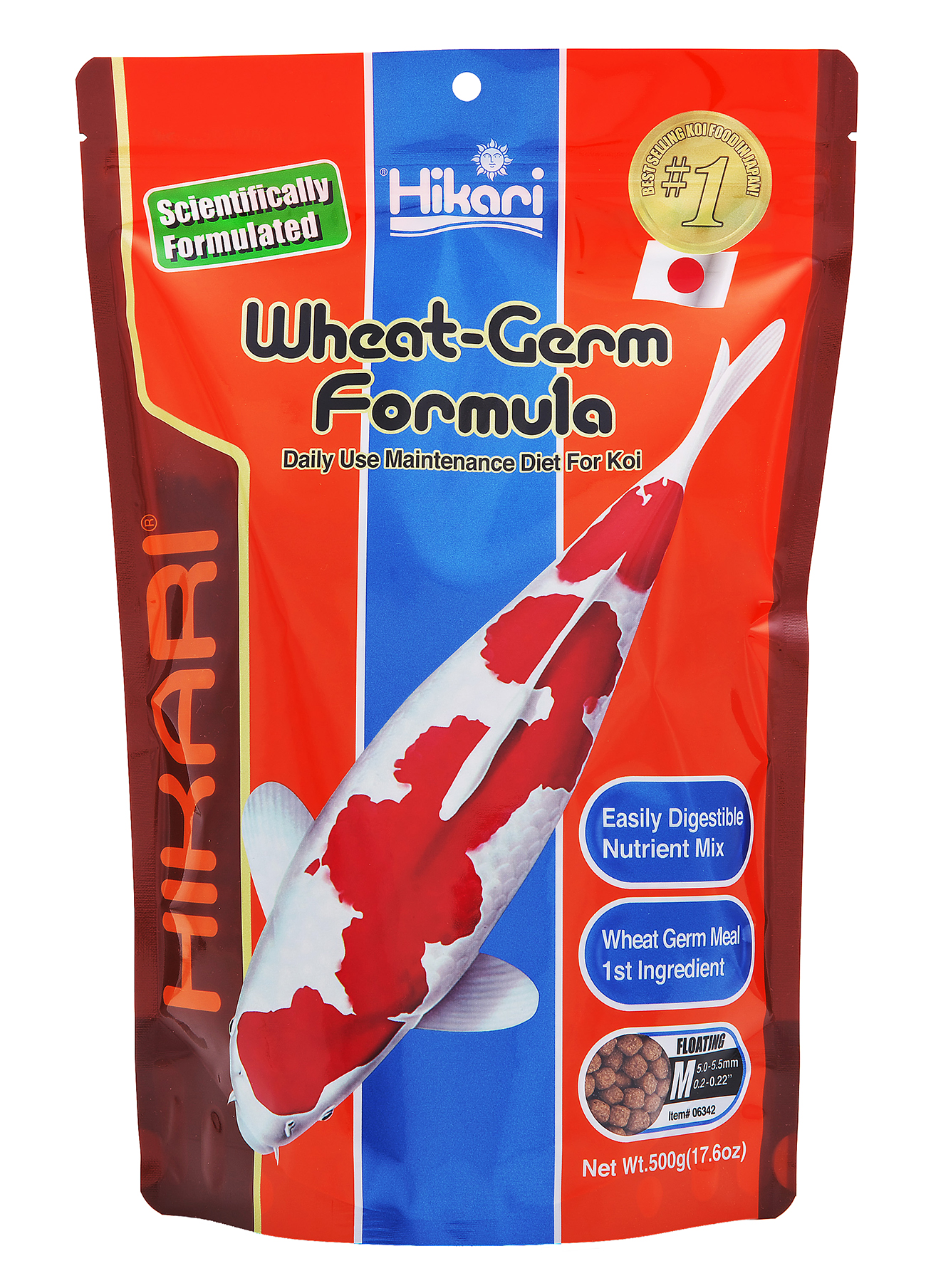 wheat germ winter fish food