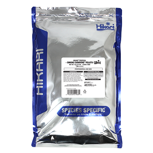 hikari tropical sinking carnivore pellets