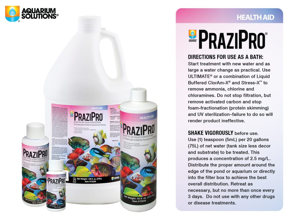 Directions for using PraziPro