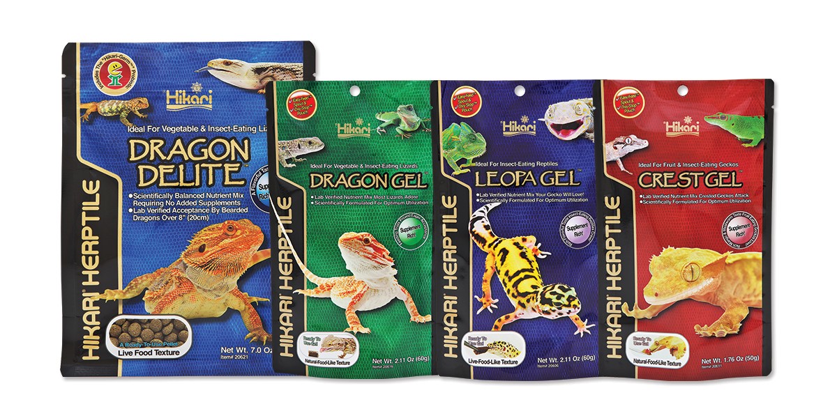 Introducing Hikari® Herptile A New Line of Food Products for Reptiles